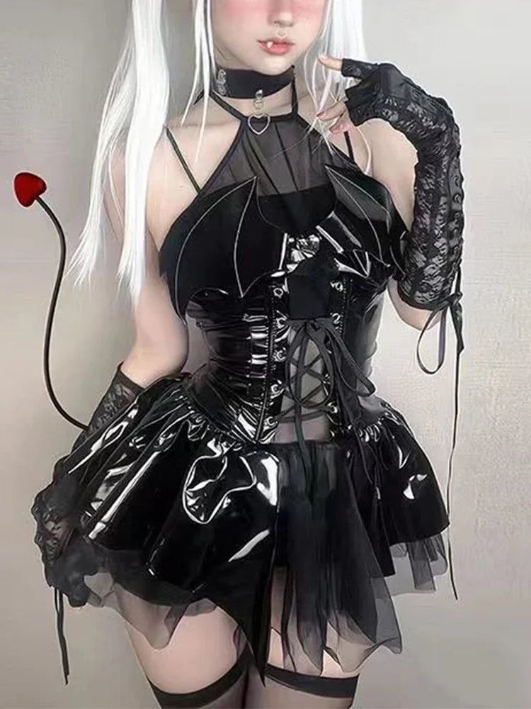 Women’s Gothic Bat Dress